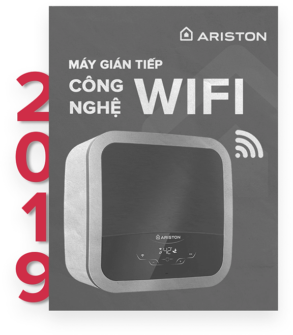 Cải tiến với dòng máy bình vuông Andris2 - máy nước nóng được tích hợp WIFI đầu tiên tại Việt Nam